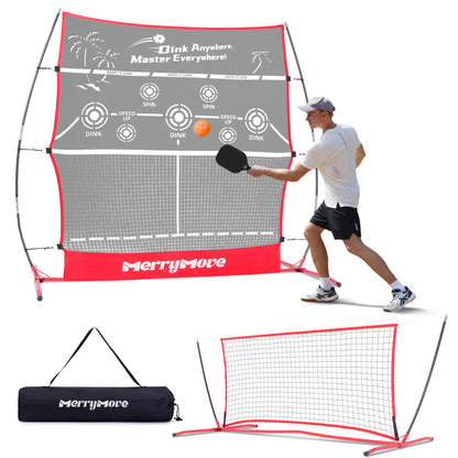Pickleball Practice Rebounder: 2in1 Pickle Ball Equipment