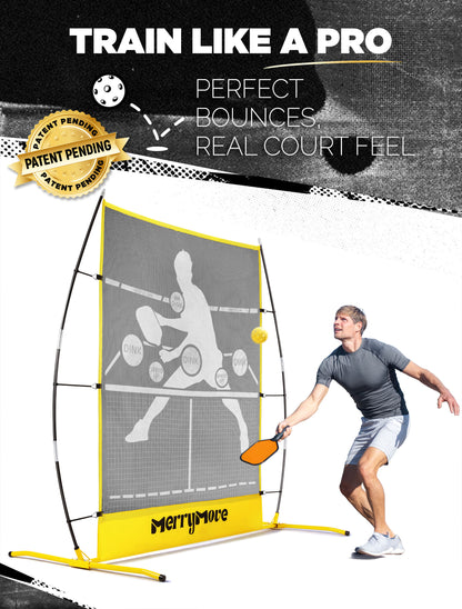 Pickleball Practice Rebounder Net: Pickleball Rebounder or 6FT Mini Pickle Ball Net Portable