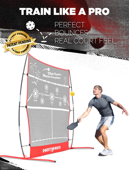 Pickleball Practice Rebounder: 2in1 Pickle Ball Equipment