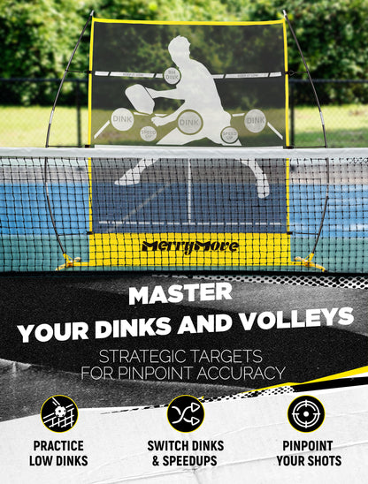 Pickleball Practice Rebounder Net: Pickleball Rebounder or 6FT Mini Pickle Ball Net Portable