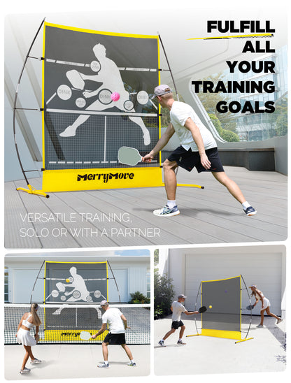 Pickleball Practice Rebounder Net: Pickleball Rebounder or 6FT Mini Pickle Ball Net Portable