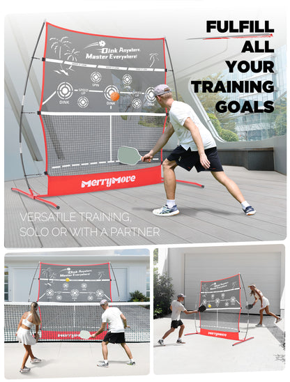 Pickleball Practice Rebounder: 2in1 Pickle Ball Equipment